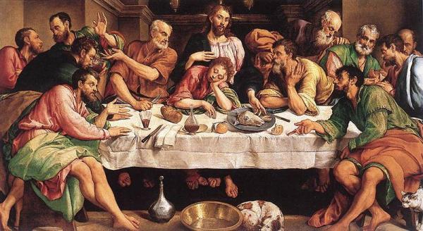 Last Supper by Jacopo Bassano
