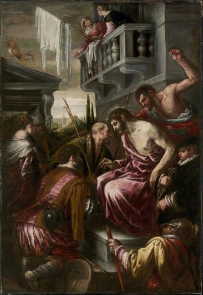 The Mocking Of Christ by Jacopo Bassano