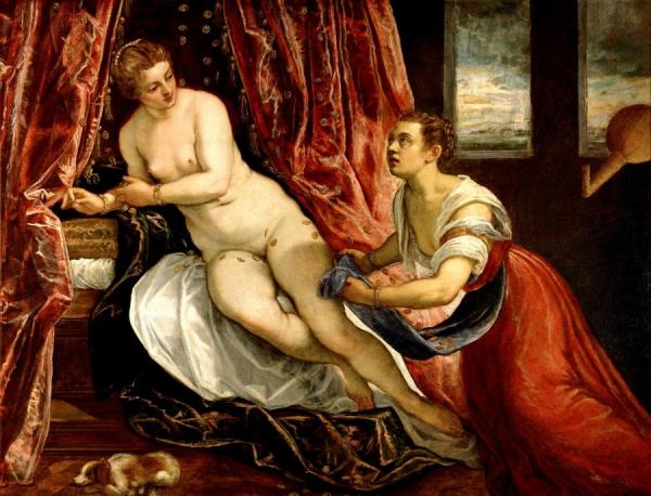 Danaë by Jacopo Tintoretto