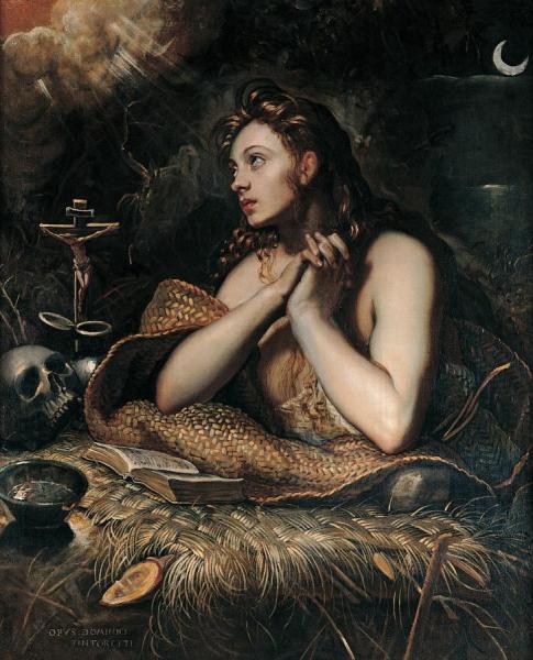 Penitent Magdalene by Jacopo Tintoretto