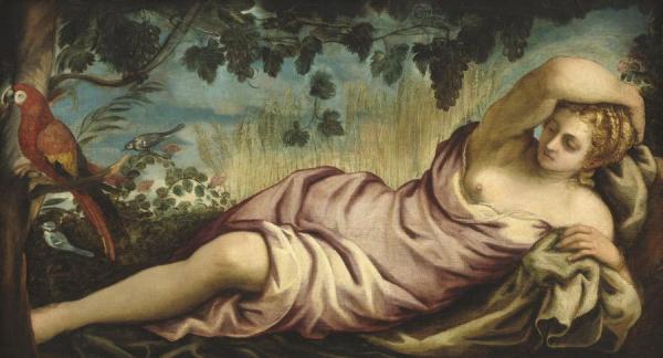 Summer,1555 by Jacopo Tintoretto