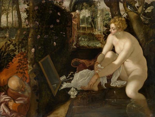Susanna Bathing by Jacopo Tintoretto