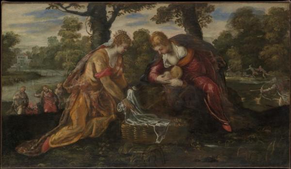 The Finding Of Moses by Jacopo Tintoretto