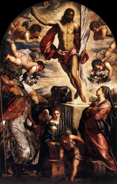 The Resurrection Of Christ by Jacopo Tintoretto
