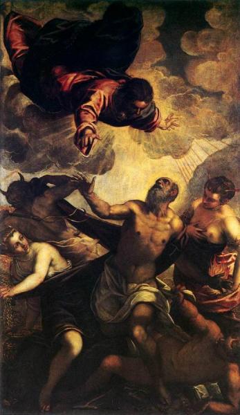 The Temptation Of St Anthony by Jacopo Tintoretto