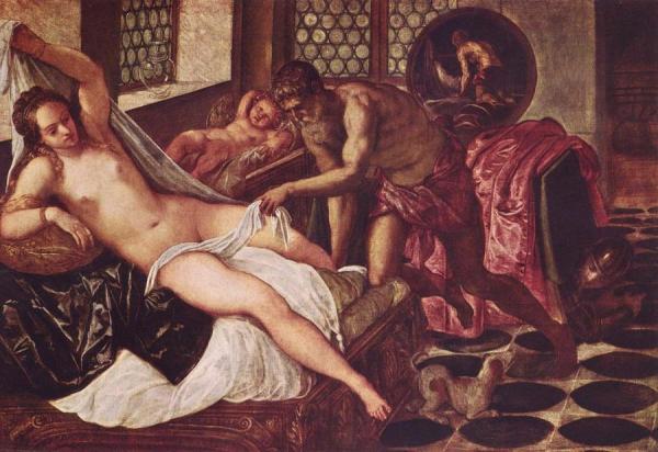 Vulcan Discovers Venus And Mars by Jacopo Tintoretto