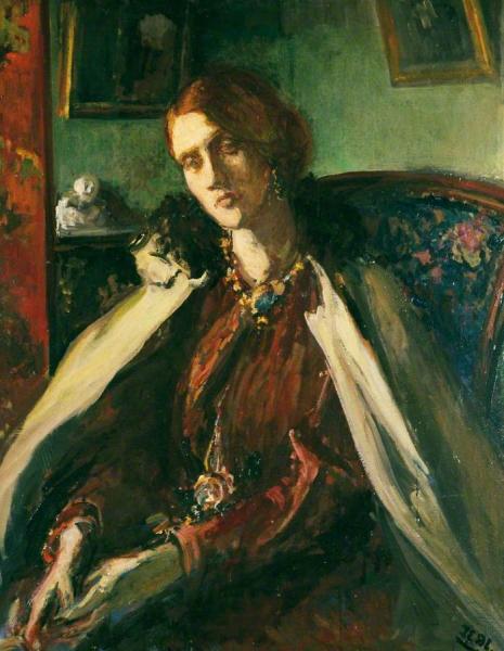 Julia Prinsep Stephen, Née Jackson by Jacques Emile Blanche Oil Painting Reproductions