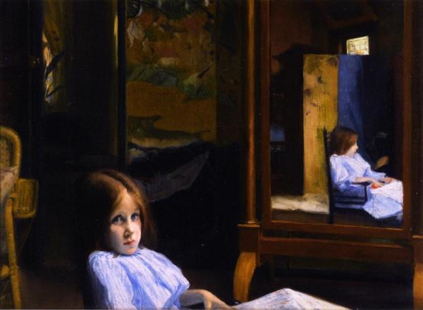 Little Girl by Jacques Emile Blanche Oil Painting Reproductions