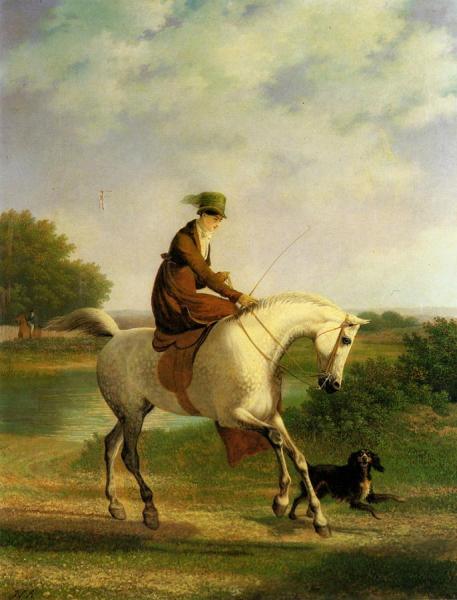 Emma Powles by Jacques-laurent Agasse