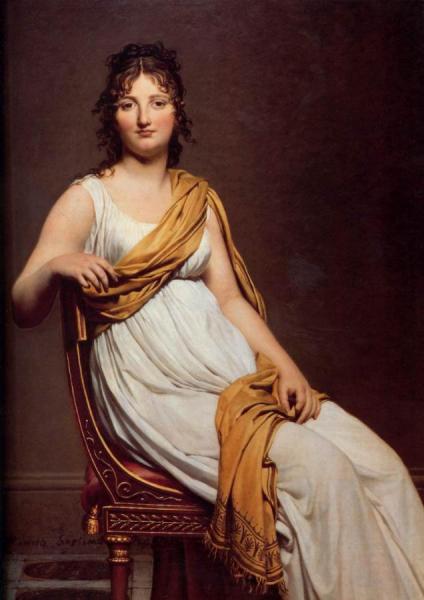 Madame Raymond De Verninac by Jacques Louis David