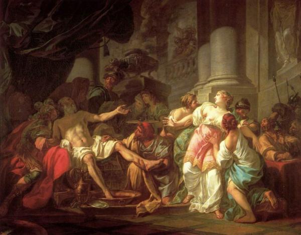 The Death Of Seneca by Jacques Louis David