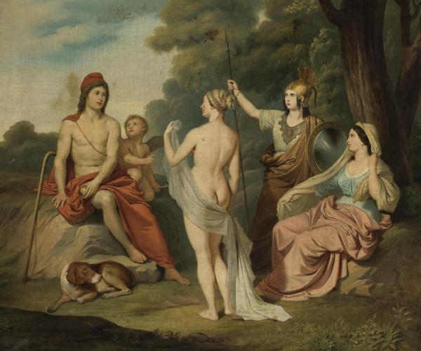 The Judgment Of Paris by Jacques Louis David
