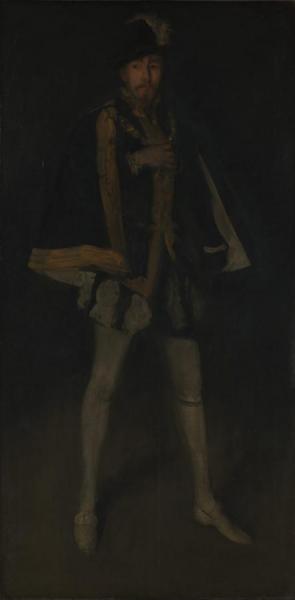 Arrangement In Black, No. 3: Sir Henry Irving As Philip Ii Of Spain by James Abbott Mcneill Whistler