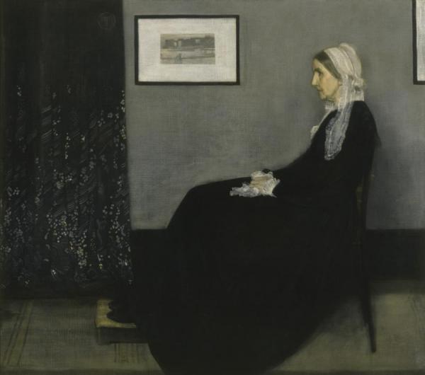 Arrangement In Gray And Black No. 1 (also Known As, Portrait Of The Artist's Mother), 1871 by James Abbott Mcneill Whistler