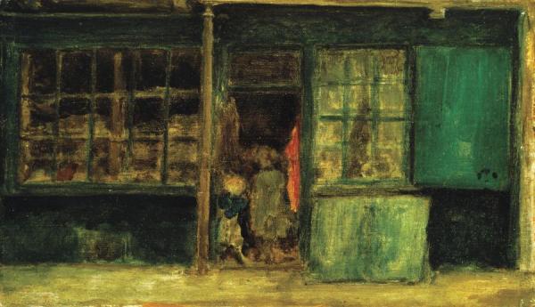 Carlyle's Sweetstuff Shop, C.1887 by James Abbott Mcneill Whistler Oil Painting Reproductions