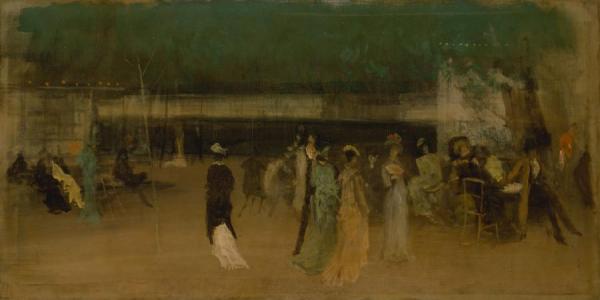 Cremorne Gardens, No. 2 by James Abbott Mcneill Whistler