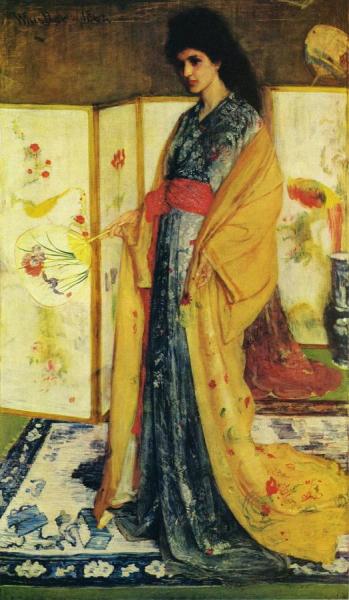 La Princesse Du Pays De La Porcelaine by James Abbott Mcneill Whistler