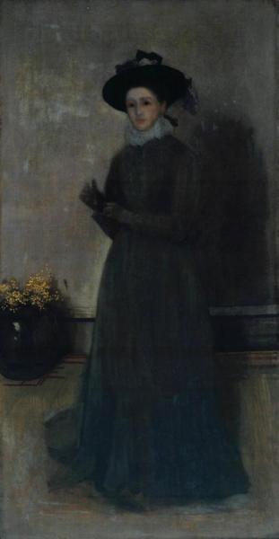 Miss Agnes Mary Alexander, C.1873 by James Abbott Mcneill Whistler