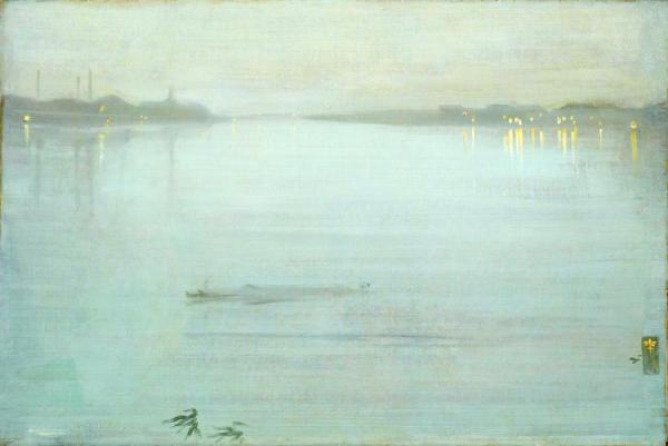Nocturne: Blue And Silver - Cremorne Lights, 1872 by James Abbott Mcneill Whistler Oil Painting Reproductions