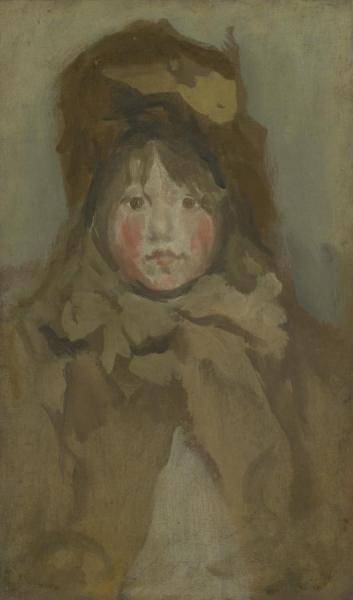Portrait Of A Child by James Abbott Mcneill Whistler