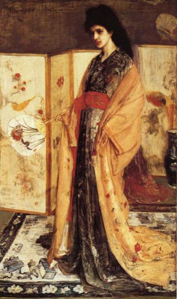 Rose And Silver: The Princess From The Land Of Porcelain by James Abbott Mcneill Whistler
