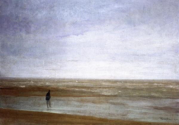 Sea And Rain: Variations In Violet And Green by James Abbott Mcneill Whistler