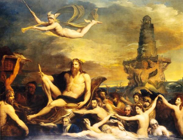 Commerce Or The Triumph Of The Thames by James Barry Oil Painting Reproductions