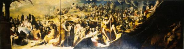 Elysium, Or The State Of Final Retribution (painting 6 Of 6 In The Series The Progress Of Human Knowledge And Culture), Ca. 1777-1801 by James Barry