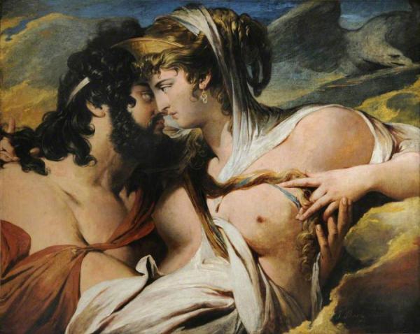 Jupiter And Juno On Mount Ida, 1790-1799 by James Barry