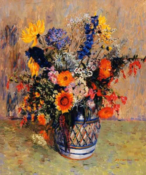 A Study Of Flowers by James Bolivar Manson