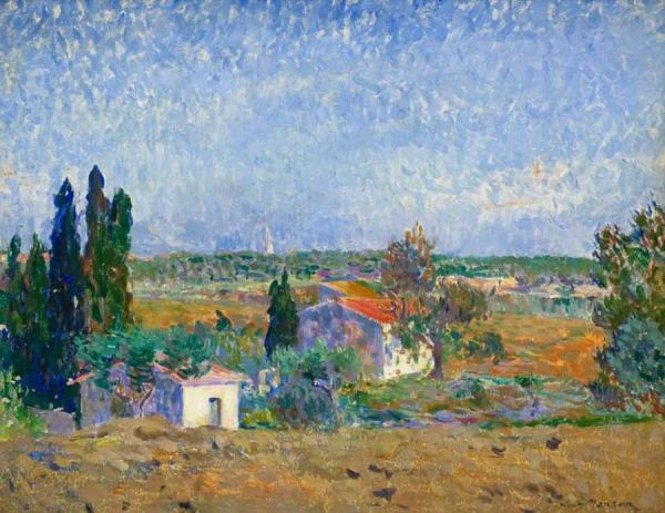Landscape by James Bolivar Manson Oil Painting Reproductions