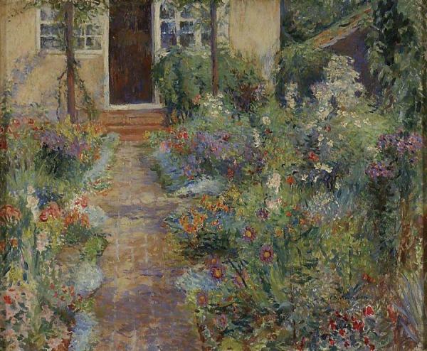 Mrs Crump's Garden by James Bolivar Manson Oil Painting Reproductions