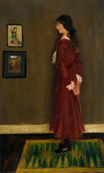 Portrait Of The Artist's Sister, Rhoda by James Bolivar Manson