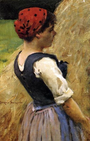 James Carroll Beckwith Normandy Girl
