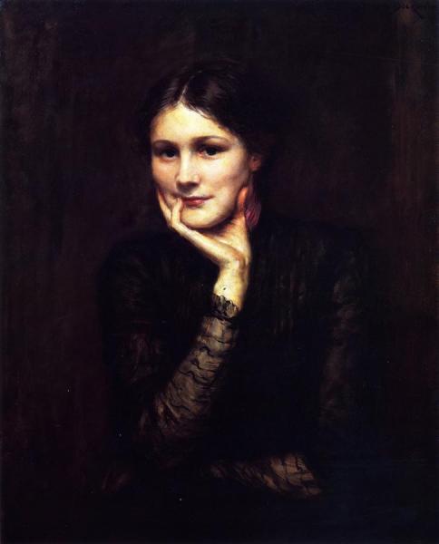 James Carroll Beckwith The Authoress