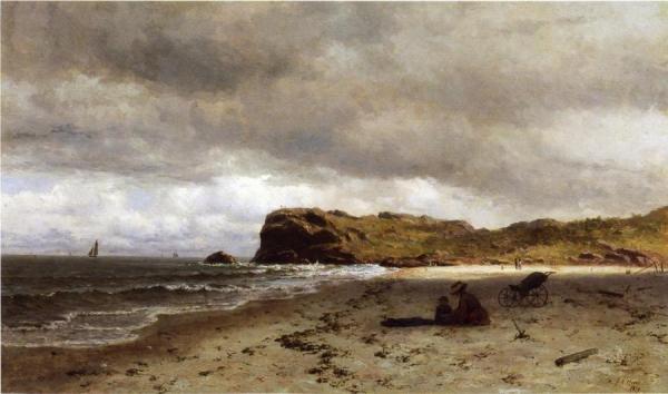Bass Rocks, Near Gloucester, Massachusetts by James Craig Nicoll