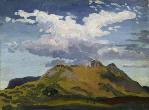 Arenig Fawr, North Wales by James Dickson Innes Oil Painting Reproductions