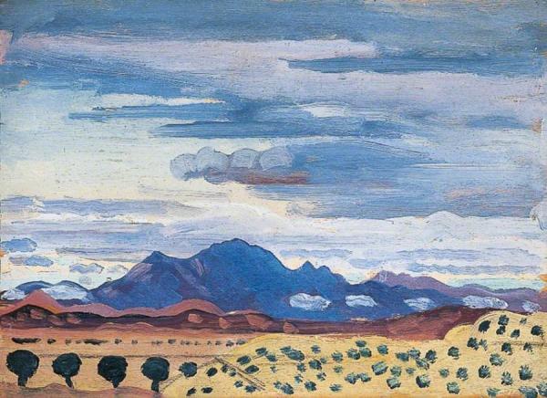 In The Pyrenees by James Dickson Innes