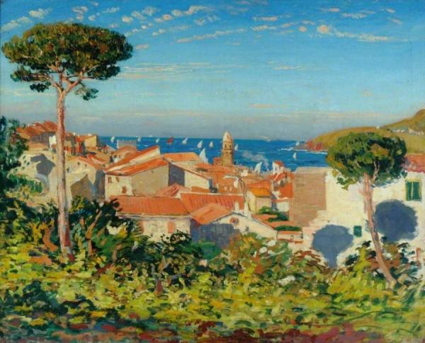 The Town Of Collioure by James Dickson Innes