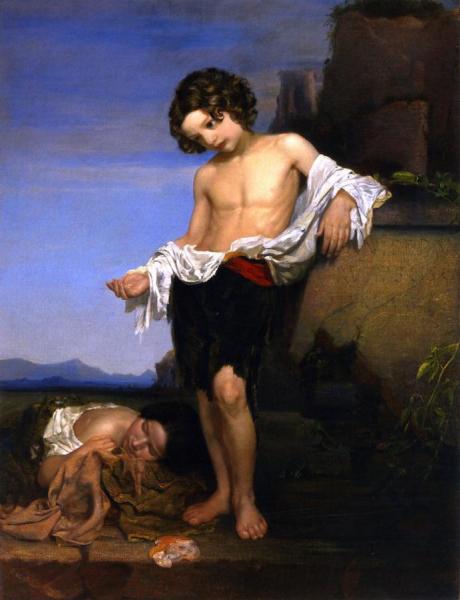 Italian Beggars by James E. Freeman