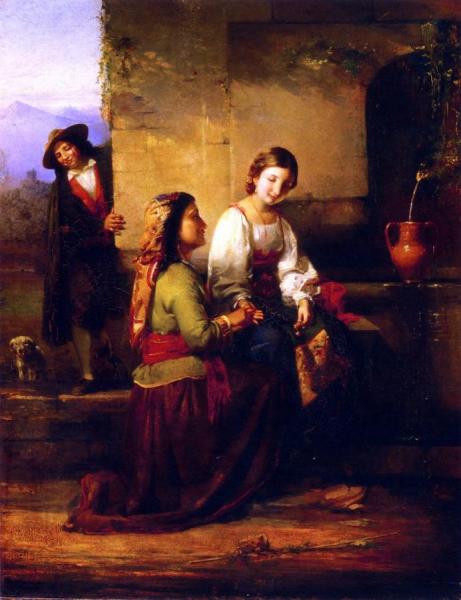 The Blond Girl And The Gypsy by James E. Freeman