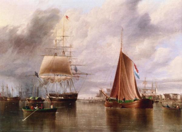 Bound For Sea by James Edward Buttersworth