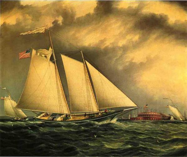 Castle Garden by James Edward Buttersworth