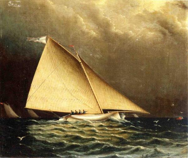 Sandbaggers Racing by James Edward Buttersworth