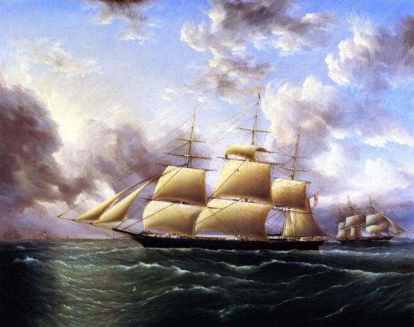 The Clipper by James Edward Buttersworth