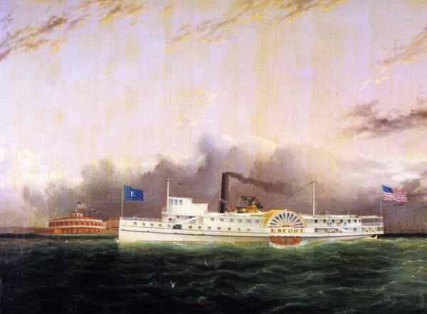 The Steamboat by James Edward Buttersworth