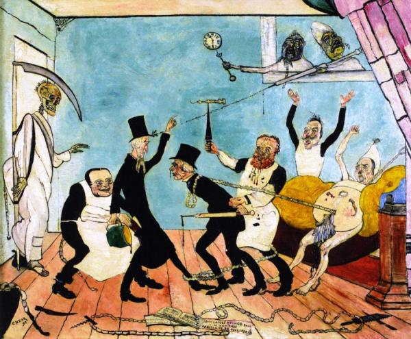James Ensor The Bad Doctors
