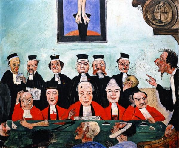 The Wise Judges by James Ensor