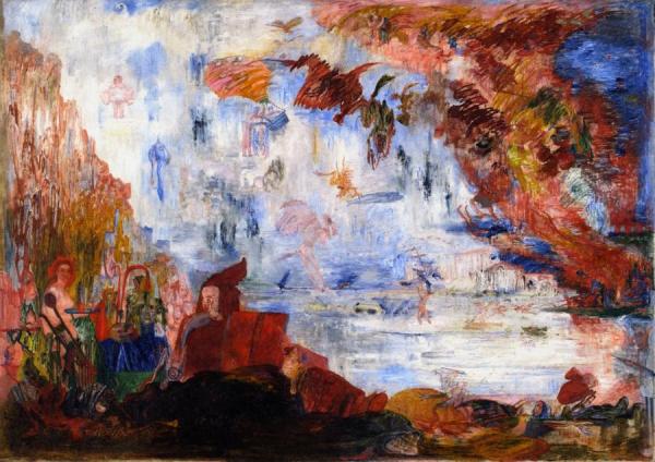 Tribulations Of Saint Anthony by James Ensor Oil Painting Reproductions
