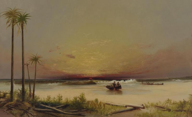 Tropical Seascape by James Hamilton